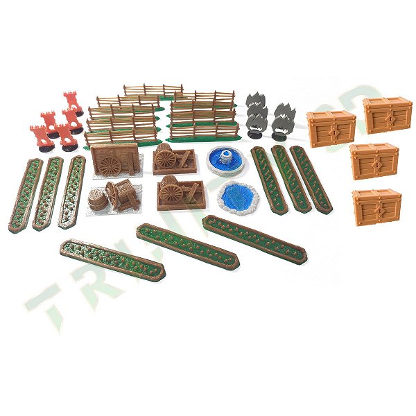 Miniaturas Tokens 3d para Senhor Dos Anéis Expansão Propagação Da Guerra