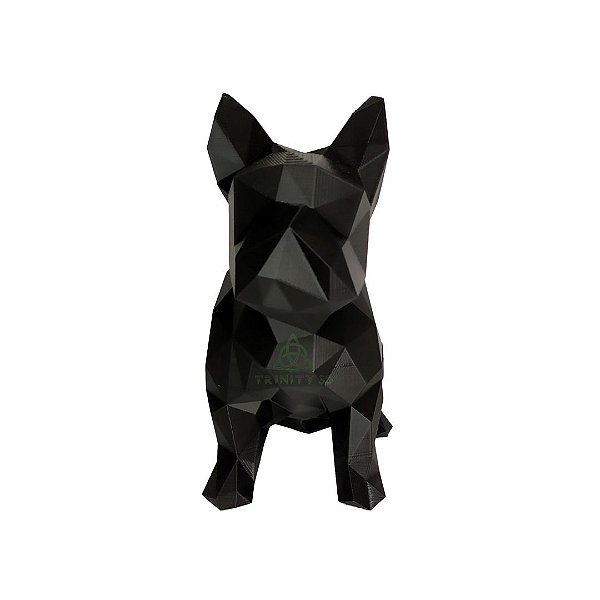 15cm - Bulldog Francês Geométrico - Sentado