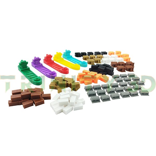 Kit de miniaturas tokens 3d para Container Board Game
