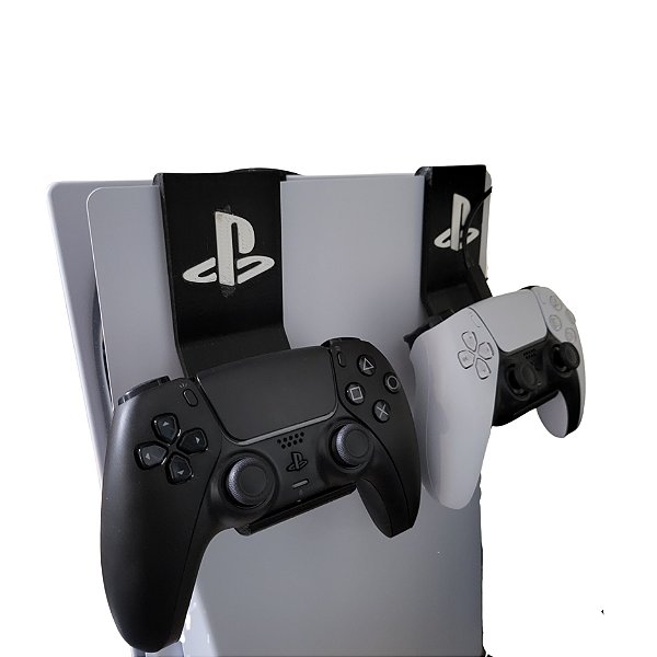 Suporte Organizador Games Ps4 PS5 Porta 12 Jogos 2 Porta Controle