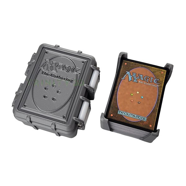Box Card holder Porta Cartas deck Magic para carta com ou sem sleeves