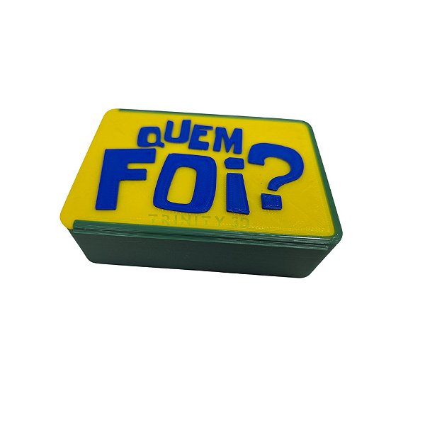 Porta cartas Card holder para o jogo de cartas Quem foi?