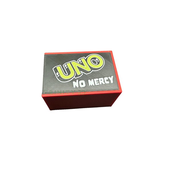 Uno No Mercy Porta Baralho Porta Deck Card Holder p/ UNo  No Mercy