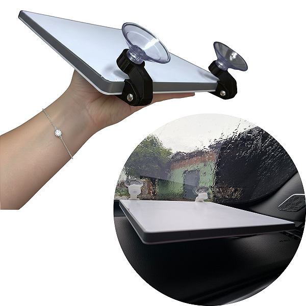 Suporte Para Antena Starlink Mini Painel Veicular Universal com Ventosas