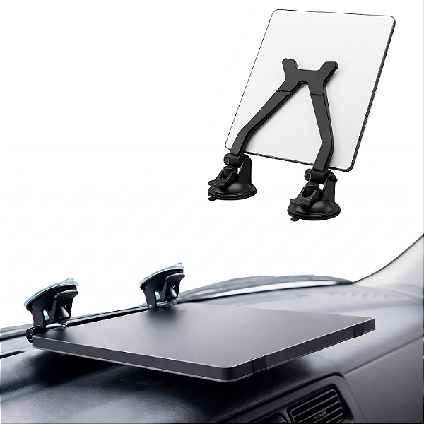 Suporte para Antena Starlink Mini Carro Painel 2 ventosas premium + Adesivo