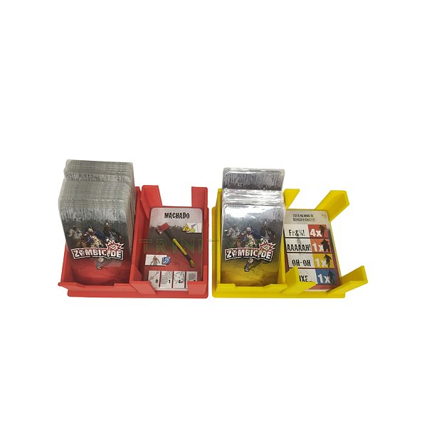 Card Holder Porta Cartas e descarte Duplo Zombicide