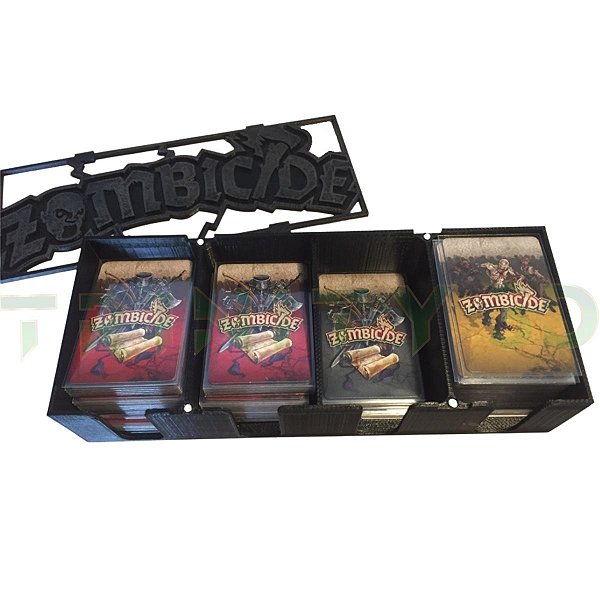 Porta Cartas Card Holder para Zombicide Black Plague board game