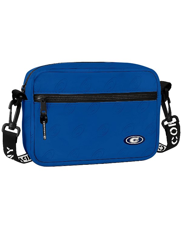 Bolsa Shoulder Company Horizontal - AZUL BIC