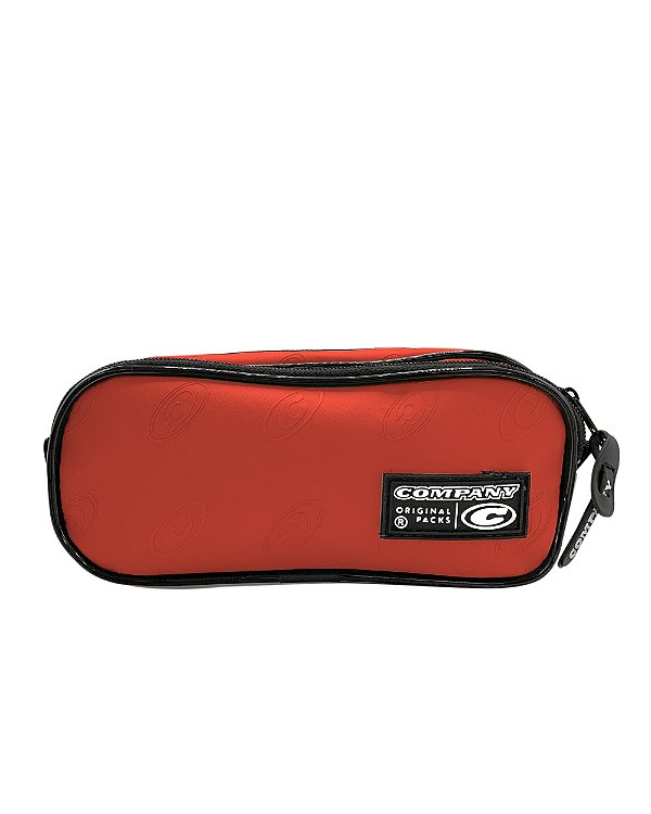 Estojo Duplo - LARANJA CORAL