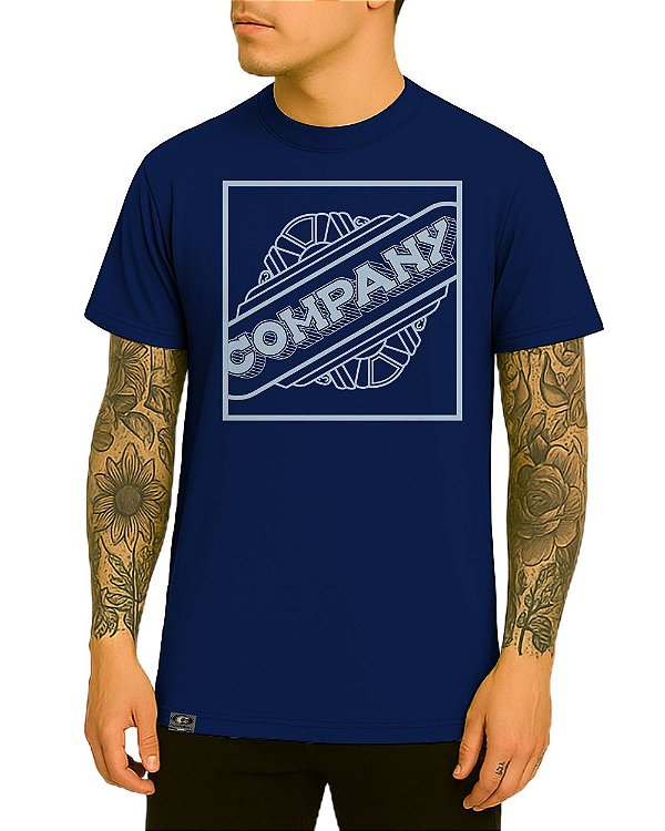 Camisa Company Letreiro - MARINHO