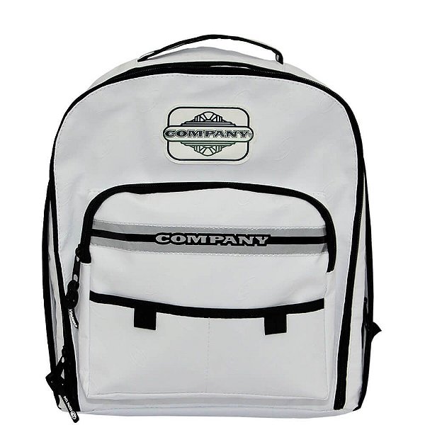 Mochila Company com Refletivo - BRANCO