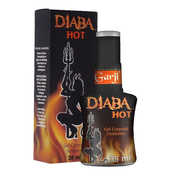 Diaba Hot Gel Excitante Feminino 35ml Sensação Hot Esquenta