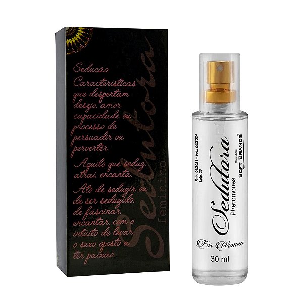 Perfume Afrodisíaco Sedutora Pheromones For Women 30ml