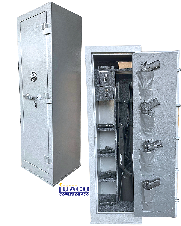 Cofre 1,40x42x40 Concretado Cinza