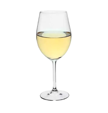 TACA DE CRISTAL BOHEMIA MARTINA VINHO BRANCO 350ML - RIO TIJUCAS