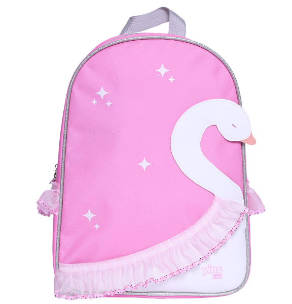 MOCHILA INFANTIL EM POLIÉSTER CISNE BALARINA - YINS