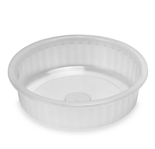 BACIA CANELADA TRANSPARENTE – 3 LITROS - TOYPLAST