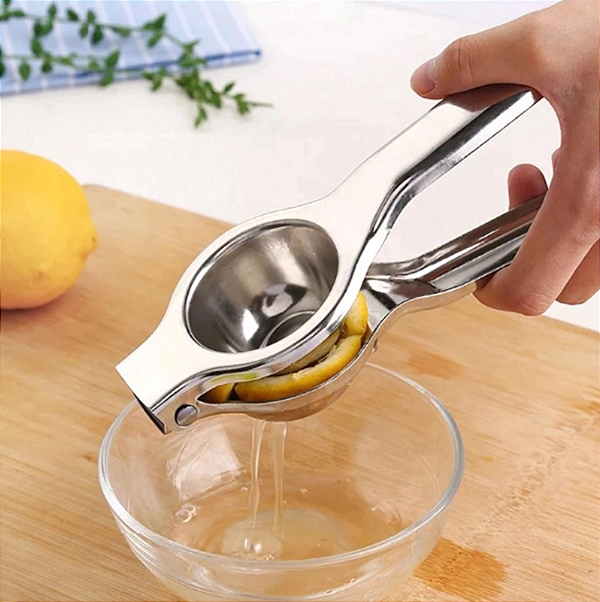 ESPREMEDOR MANUAL DE LIMÃO DE AÇO INOX - CLINK