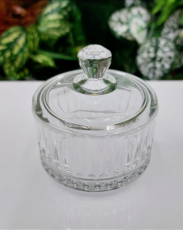 POTICHE DE CRISTAL RENAISSANCE 7X6CM - LYOR