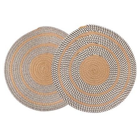 JOGO AMERICANO DE LINHO E ALGODÃO ESPIRAL 38CM - CLINK
