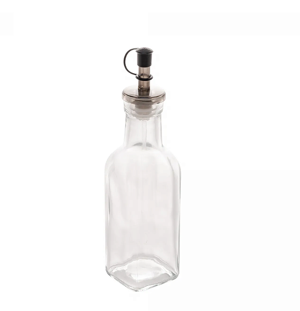 GALHETEIRO DE VIDRO TRANSPARENTE 200ML - LYOR