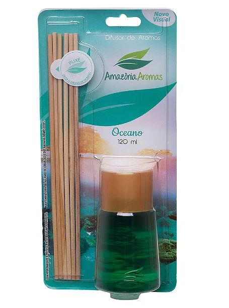 BLISTER AMAZONIA AROMAS 120ML OCEANO - AMAZONIA AROMAS