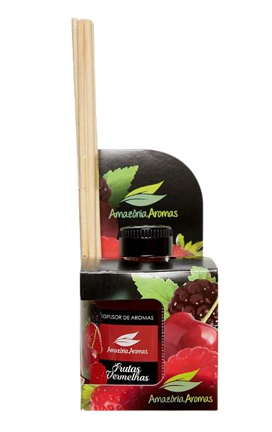 DIFUSOR AMAZONIA AROMAS 270ML FRUTAS VERMELHAS - AMAZONIA AROMAS