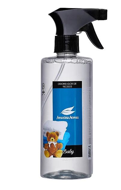 ODORIZADOR DE TECIDOS AMAZONIA AROMAS 500ML BABY - AMAZONIA AROMAS