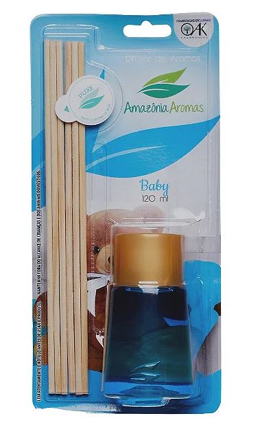 BLISTER AMAZONIA AROMAS 120ML BABY AZUL - AMAZONIA AROMAS
