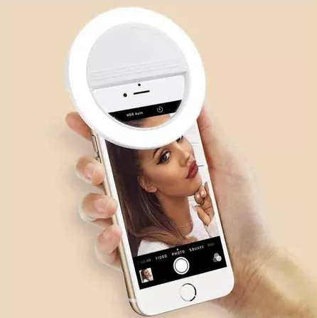MINI RING LIGHT LUZ DE SELFIE PARA CELULAR - MIASHOP