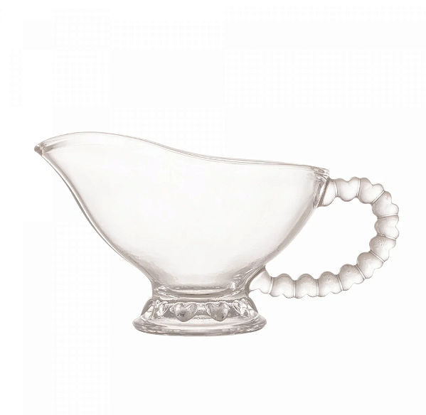 MOLHEIRA DE CRISTAL CORAÇÃO 15X6X8CM 140ML - LYOR