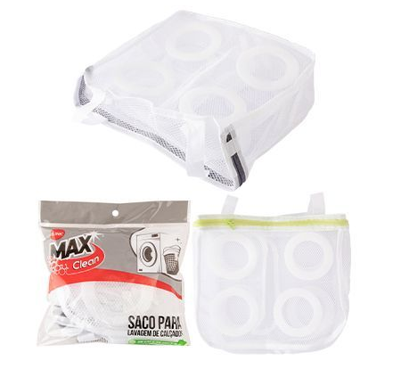 SACO PROTETOR PARA LAVAGEM DE CALÇADOS MAX CLEAN 28X25CM - CLINK