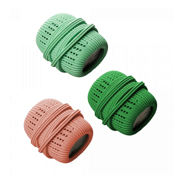 BOLA MÁGICA DE SILICONE PARA MÁQUINA DE LAVAR 7X4CM - LYOR