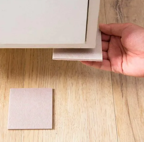 KIT COM 2 PROTETORES AUTOADESIVOS DE FELTRO 8,5CM - CLINK