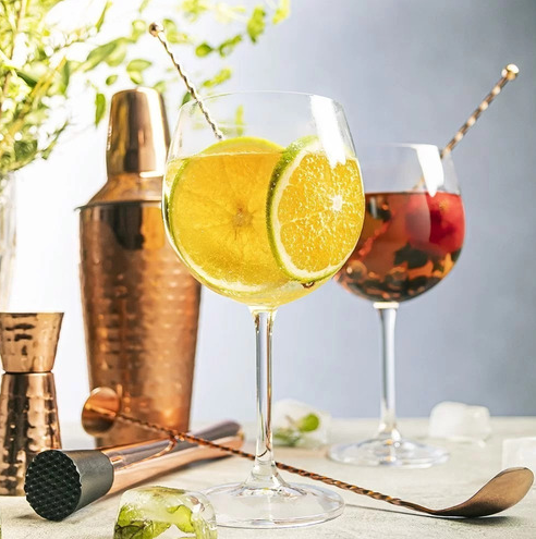 TAÇA PARA DEGUSTAÇÃO GIN DE CRISTAL ECOLÓGICO SOMMELIER 600ML - LYOR