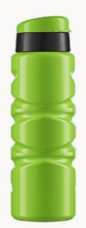 GARRAFA SQUEEZE VERDE FLORESCENTE 750ML - BANDEIRANTES