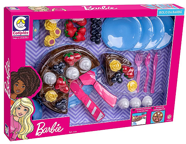 BRINQUEDO CHEF BOLO DA BARBIE - COTIPLAS