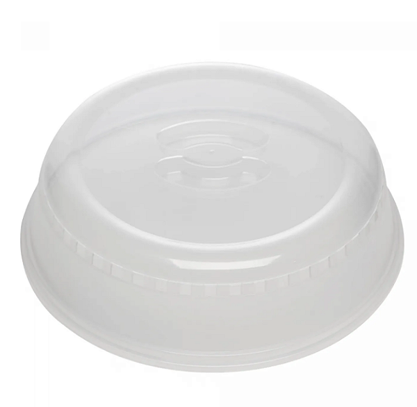 TAMPA PROTETORA DE ALIMENTOS PARA MICRO-ONDAS DE PLÁSTICO 26X6CM - LYOR