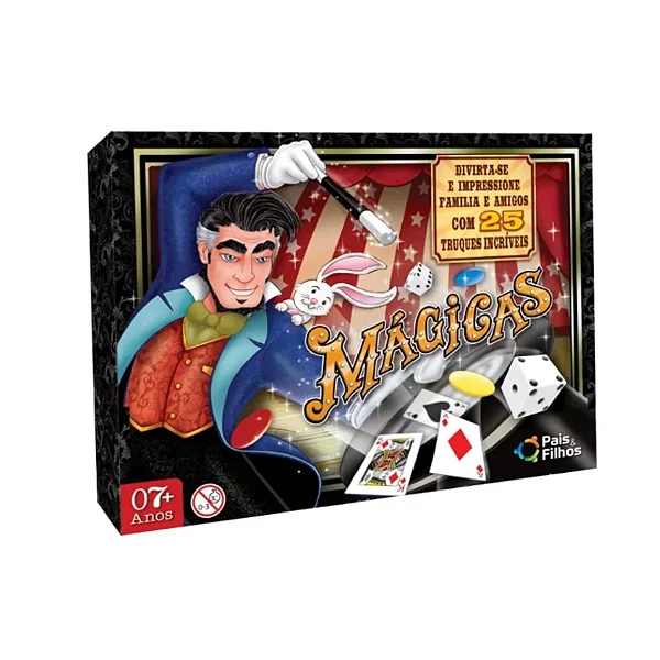 KIT DE MAGICAS 25 TRUQUES INCRÍVEIS