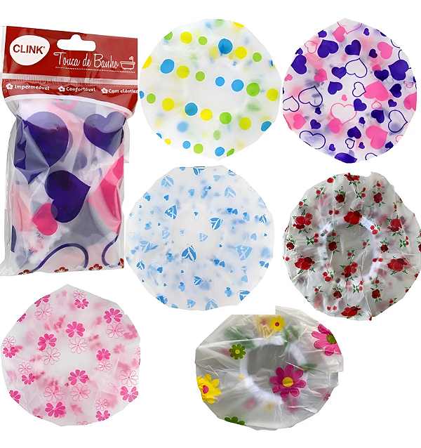 TOUCA DE BANHO DE PLÁSTICO IMPERMEÁVEL - C3B