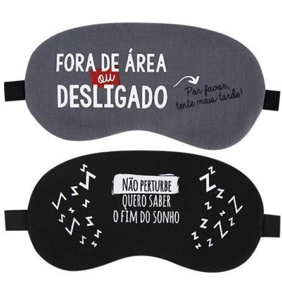MÁSCARA PARA DORMIR TAPA OLHO UNIDADE SORTIDA - C3B