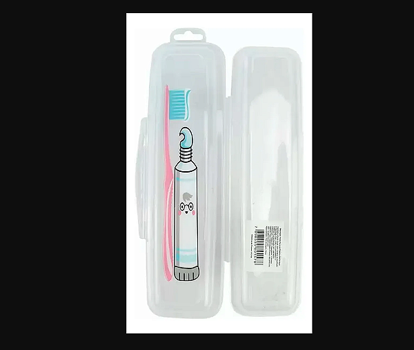 ESTOJO PORTA ESCOVA DE DENTES E PASTA DENTAL 24X7CM - C3B