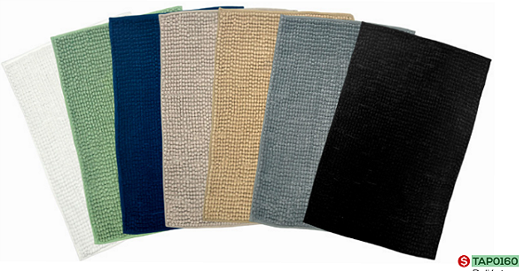 TAPETE DE MICROFIBRA BOLINHA VISEU 58X38CM UNITÁRIO - MULTIART