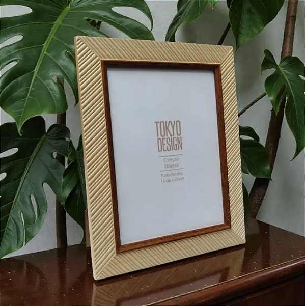 PORTA RETRATO DECORATIVO 10X15CM ETHEREA TOKYO DESIGN - MULTIART