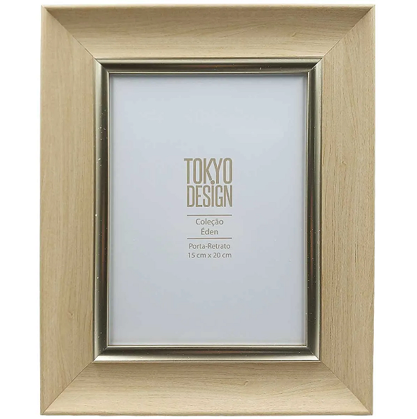PORTA RETRATO DECORATIVO ÉDEN 15X20CM TOKYO DESIGN - MULTIART