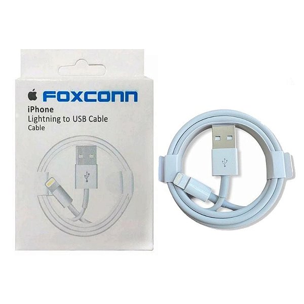 CABO DE CARGA IPHONE USB FOXCONN 1MT