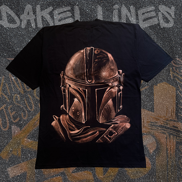 Camisetas Oversized 100% Algodão - Mandalorian