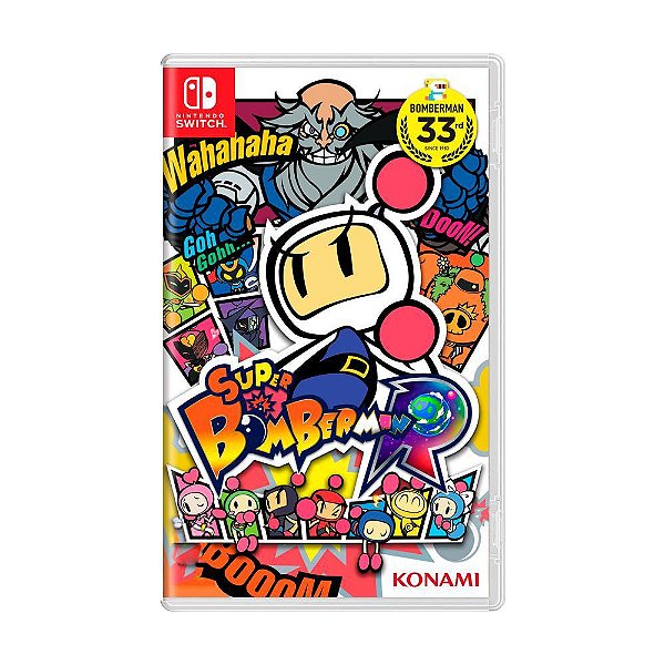 Jogo Super Bomberman R - Switch - Novo Lacrado