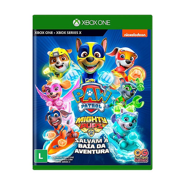Jogo Patrulha Canina: Super Filhotes Salvam a Baía da Aventura - Xbox One Mídia Física Novo Lacrado
