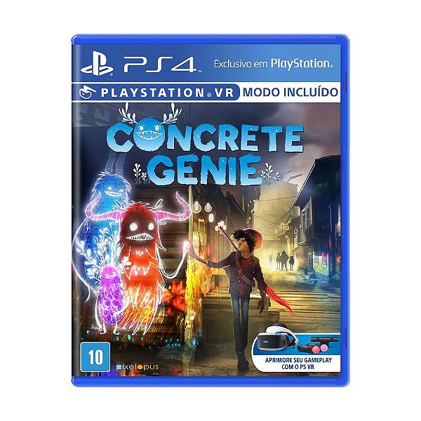 Jogo Concrete Genie PS4 Midia Fisica Novo Lacrado